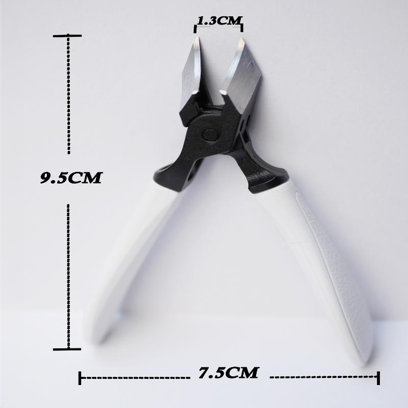 Professional Wide Jaw Slanted Nail Clipper - Heavy Duty Precision Trimmer for Thick & Ingrown Nails