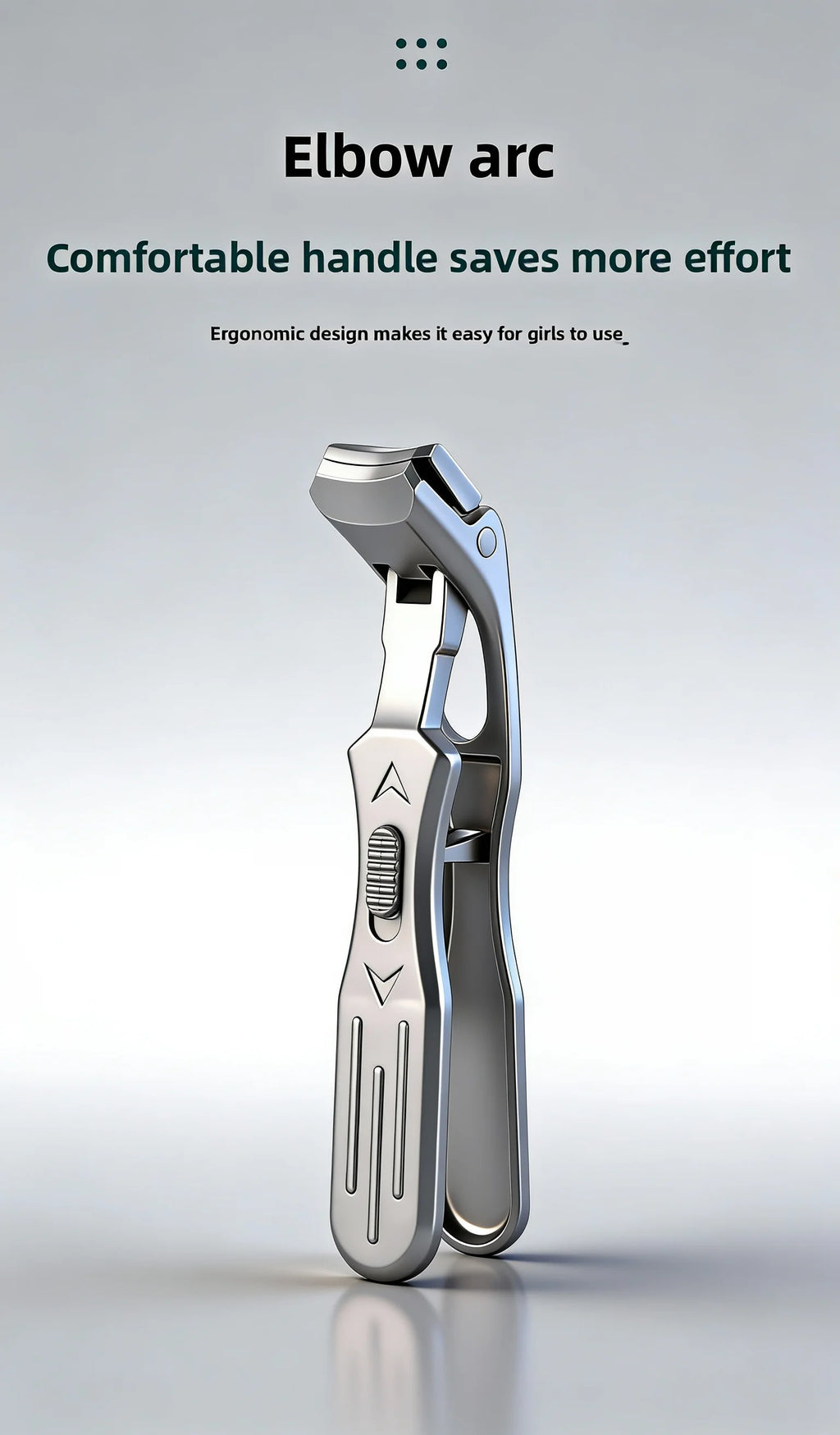 Zivoy | Professional 40-Degree Angled Wide-Jaw Toenail Clipper