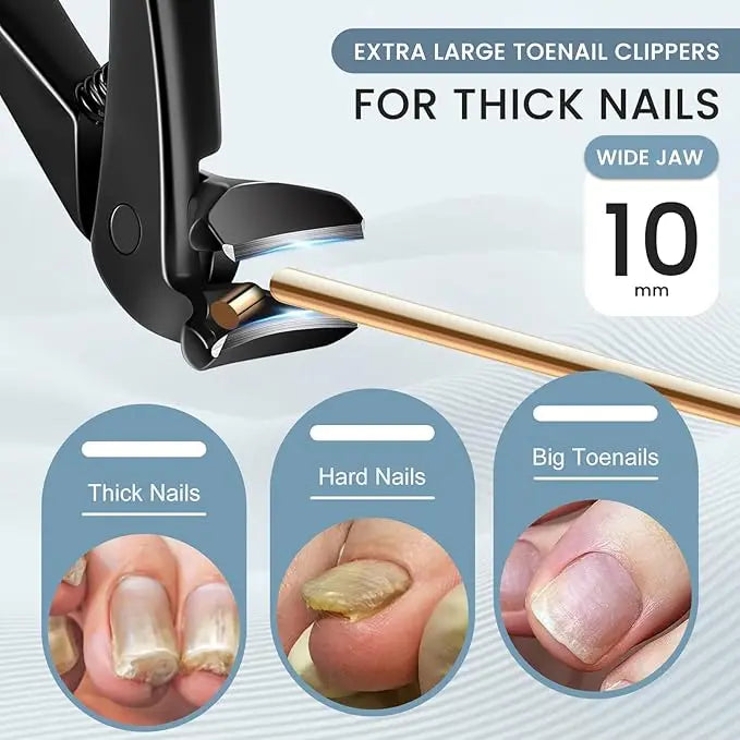 Zivoy | Ergonomic 40-Degree Angled Long-Handle Toenail Clipper for Seniors