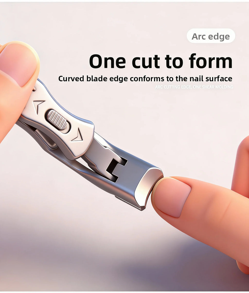 Zivoy | Professional 40-Degree Angled Wide-Jaw Toenail Clipper