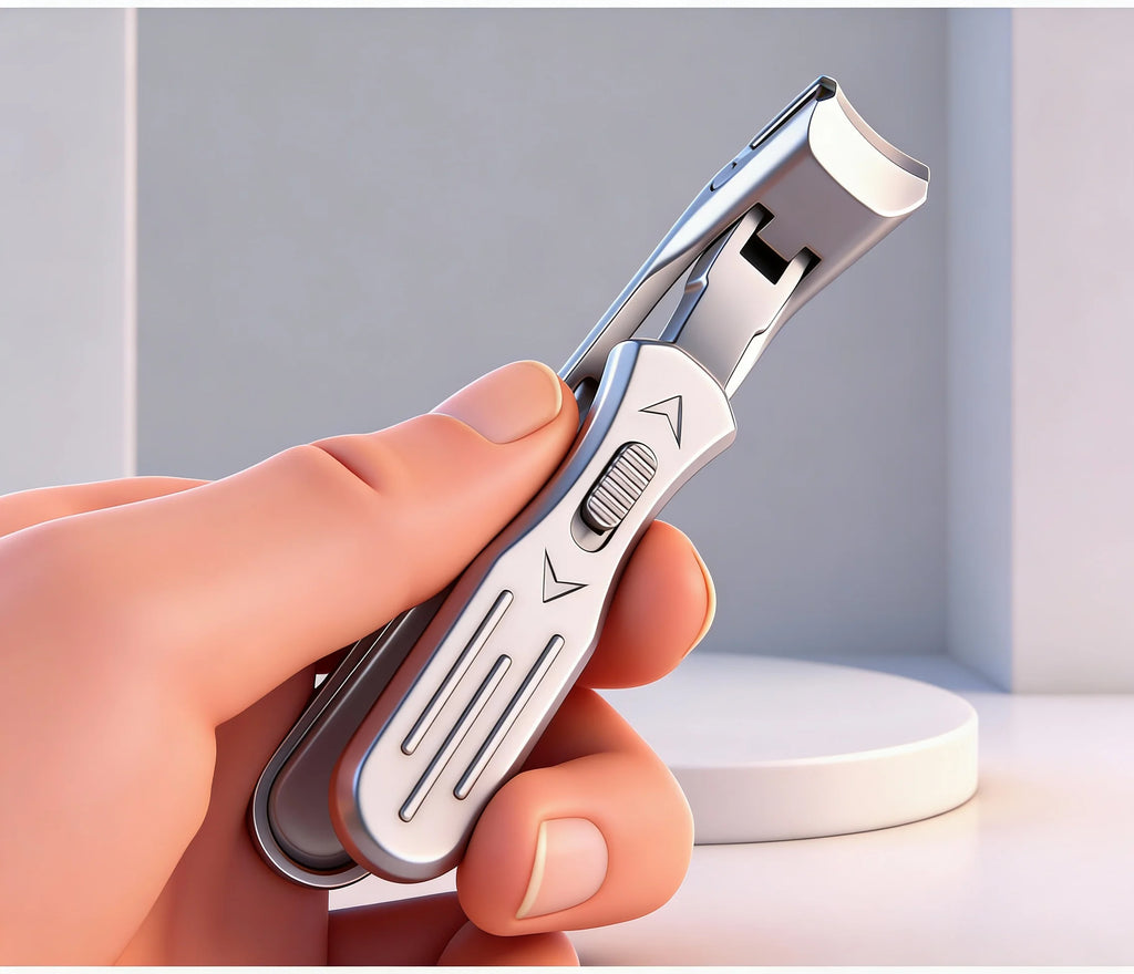 Zivoy | Professional 40-Degree Angled Wide-Jaw Toenail Clipper