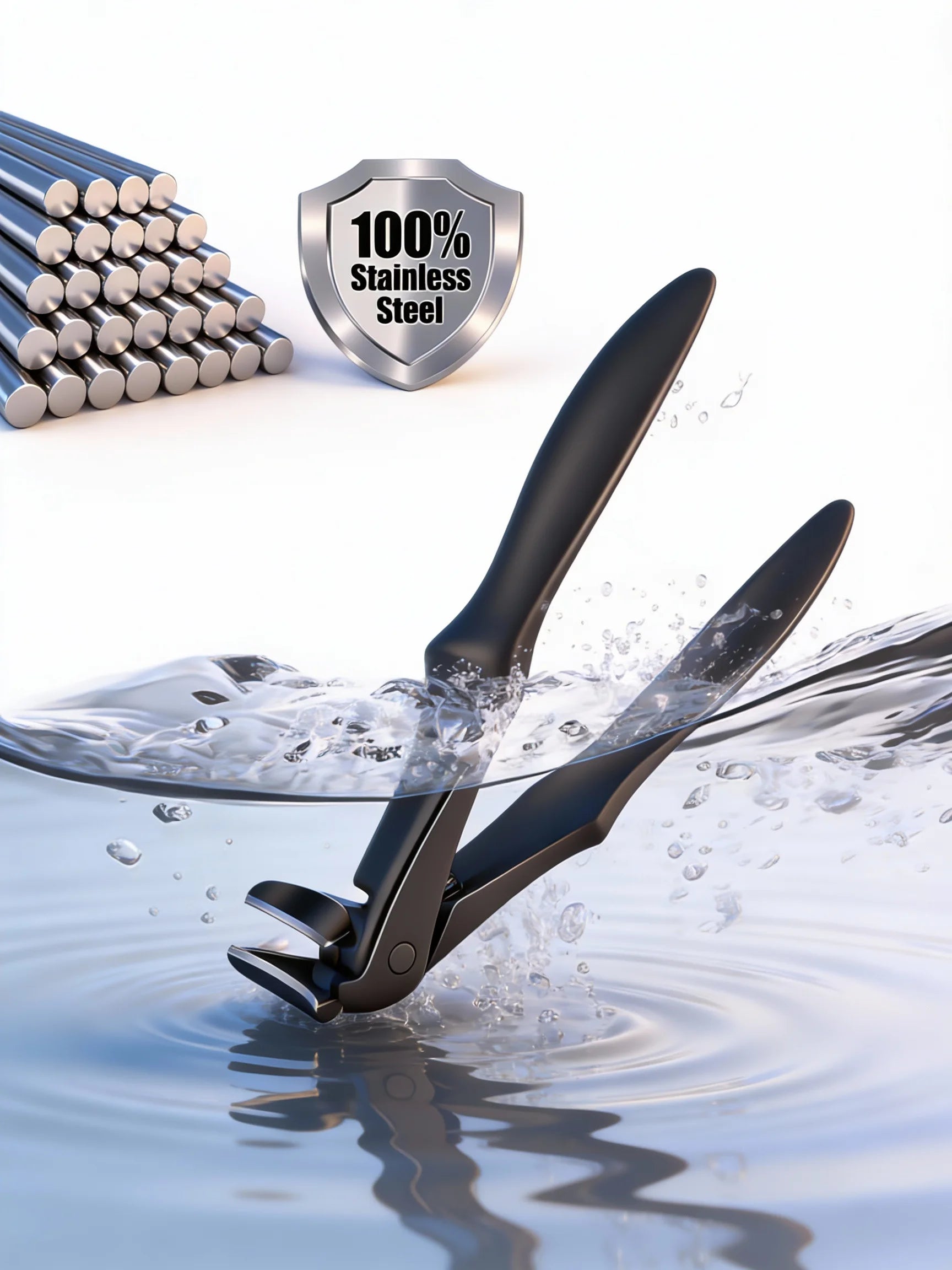 Zivoy | Ergonomic 40-Degree Angled Long-Handle Toenail Clipper for Seniors